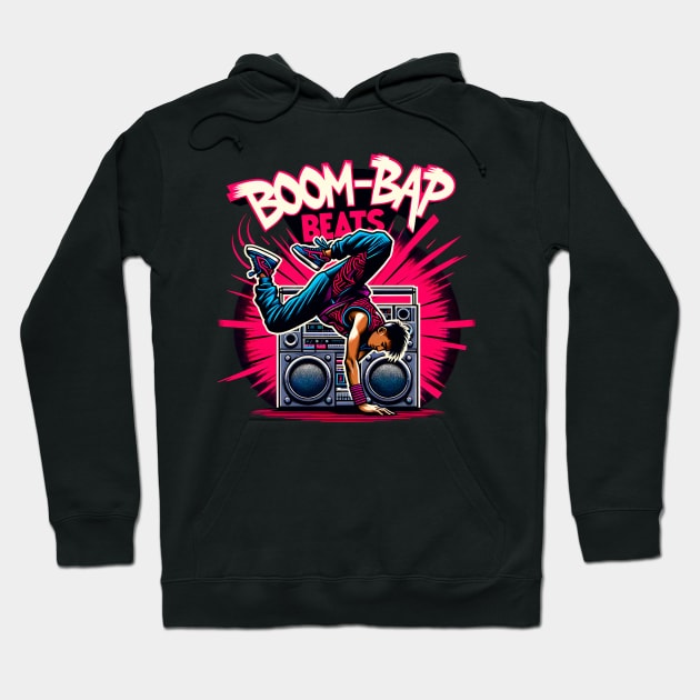 Boombox & Breakdance Hoodie by EternalEntity